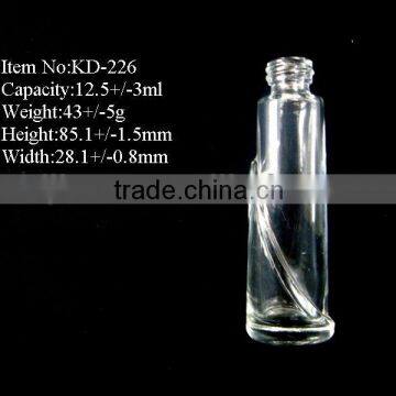 12.5ml perfume glass bottle