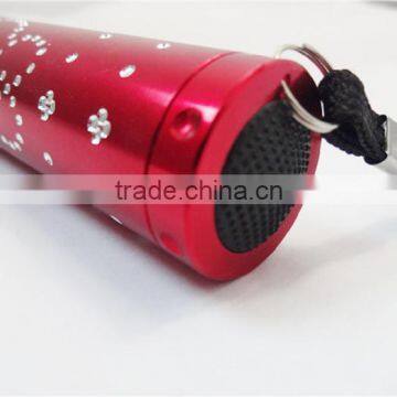 Onlystar GS-8019 Promotional Gift Aluminum 9 Led Engraved Portable Led Light photo-4