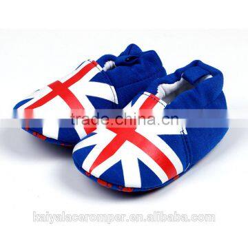 Wholesale baby shoes ,toddler shoes, moccasins UK flag fashion shoes 2016