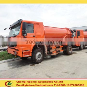 International 4x4 sewage sucking truck ,new sewage tanker ,vacuum suction truck howo