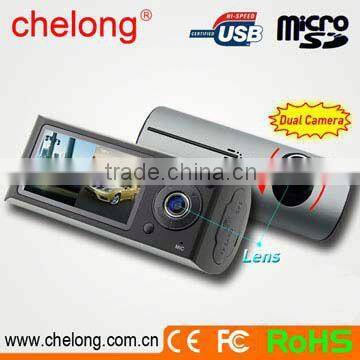 2.7inch LCD 1/4 inch CCD low-noise and high-quality photographic element GPS G-sensor radar detector car dvr/camera