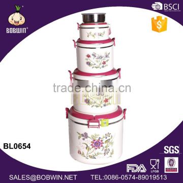 SGS quality insulated food storage container