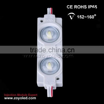 Top quality 2835 5050 led injection module 3 chips waterproof 160 beam angle