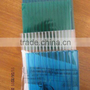 4-16mm polycarbonate hollow sheet