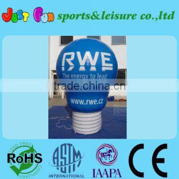 big inflatable bulb, custom inflatable advertising model