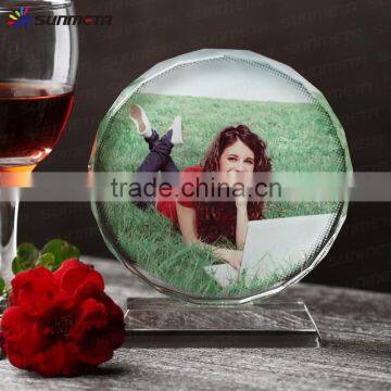 sublimation crystal photo BSJ03E DIA 120mm Sunflower