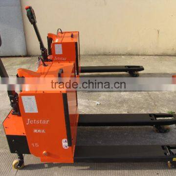 1200kg Small Semi Electric Hydraulic Pallet Forklift Truck photo-3