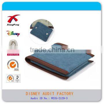 polyester logo custom man wallet