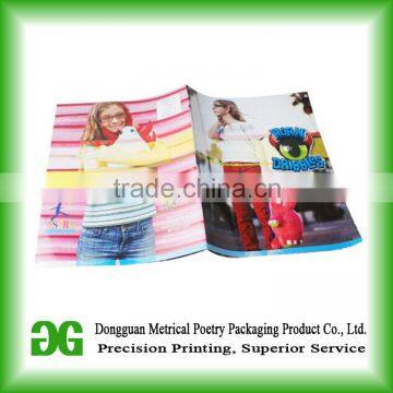 Fast delivery Guangzhou China wholesale cheap custom magazine advertising catalogue printing