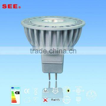 12v 8w led spot lamp mr16 cob GU5.3 led spotlight ce rohs