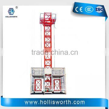 Professional frequency building hoist 0-63m/min Building elevator Hoist for lifting people