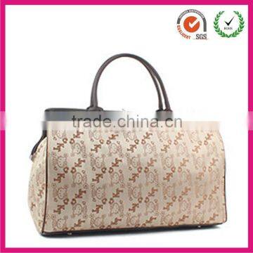 2013 korea fashion ladies luggage handle bag wholesale (dongguan factory)