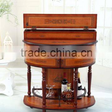 Antique Wooden Home Bar Cabinet Designs/liquor Cabinet photo-4