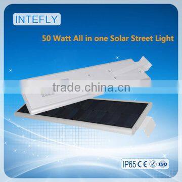 solar power 50w street led light, all in one solar street led light module