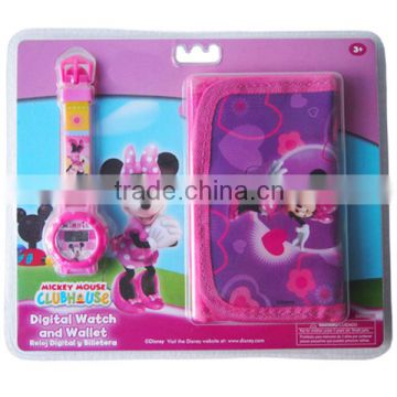 Children Watch Wallet Gift Set