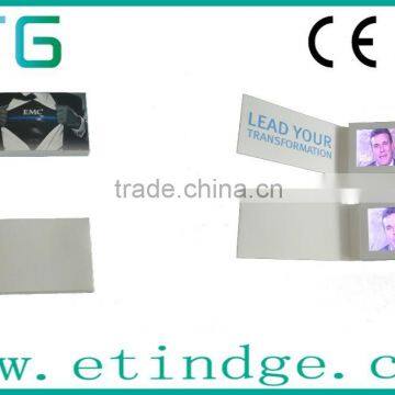2015 newest 2.4" video in card, lcd screen video name card