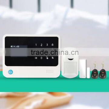 Wireless 99 Defense Zones Support Wired Sensors Wifi Gsm Alarm System APP Control Multi-language GPRS Alarm System photo-3