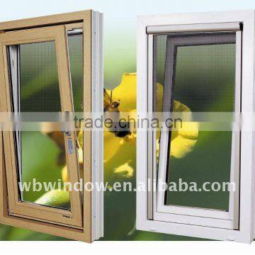 Europe style window,pvc tilt and turn window