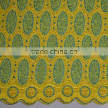 2015 New Arrival African Swiss Lace Fabric Bulk Lace Fabric Swiss Cotton Lace Fabric photo-5