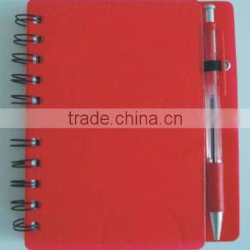 Plastic Spiral Notebook