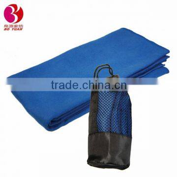 Soft absorbent outdoor sport microfiber travel towel for sports