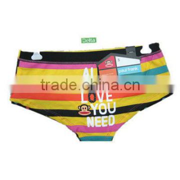 kids underwear stripe girls briefs wholesale printed kids girls briefs