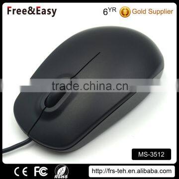 Very cheap and easy to use wired silent 3d optical mouse for pc