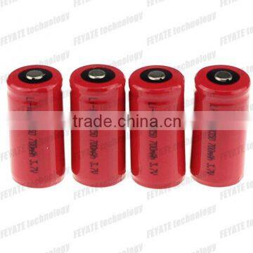 700 MAH 3.7V 18350 cylindrical lithium ion battery