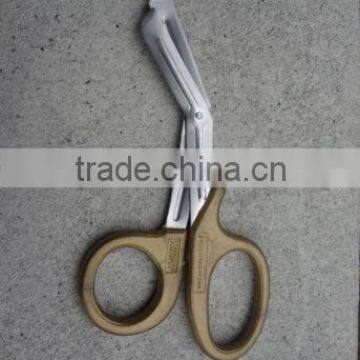 Brown Trauma Shears/ Tough Cut Scissors/ Nurse Scissors