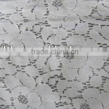 Knitted nylon cotton fabric for lace dress pattern