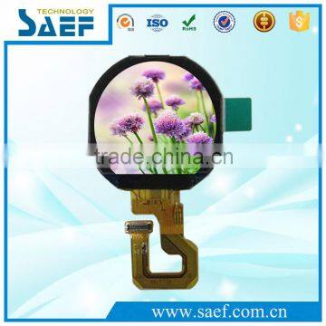 TFT type IPS all viewing angle connetor type 1.22 inch 240x204 dots TFT LCD screen MCU interface 24pins