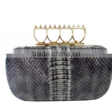 2016 alibaba china halloween costumes EV3145 snake skin bag cheap evening bag