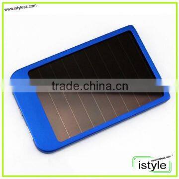 Travelling solar panel power bank for mobile phones