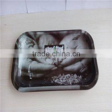 best selling practical and decorative metal tin tray