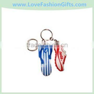 PVC Slipper Keyring,Sandal Slipper Keyring,Slipper Key Chain,Shoe Keyrings