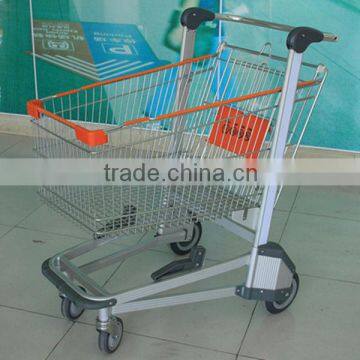 Airport 4 wheel shopping trolley