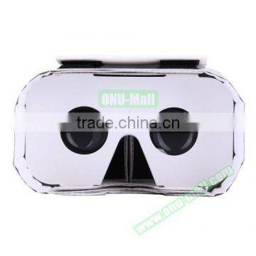 Clearance Sale 1.0 VR Box for 4 to 6 Inch Smartphones, DIY Cardboard 3D Video Glasses photo-4