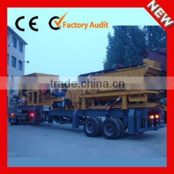 10-35t/h YDS50 complete mobile crushing plant