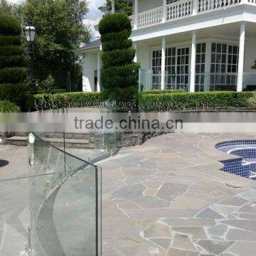 hot offer laminated glass for swimming pool for swimming pool fence /swimming glass railing with EN12150 certificate