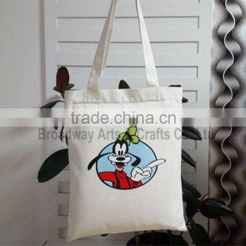 Factory directly sale promotional plain canvas tote bag