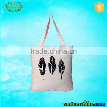 promotional cotton wholesale white tote bag