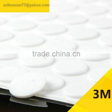 15*2mm Cylinder Self Adhesive Transparent Anti Slip Bumpers Silicone Rubber Feet Pads High Sticky Shock Absorber photo-2