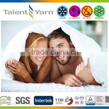 Taiwan cooling anti-odor anti-bacterial functional bed sheet bed cover