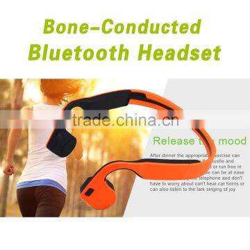 fashionable bone conduction technology designed bluetooth earphone headset