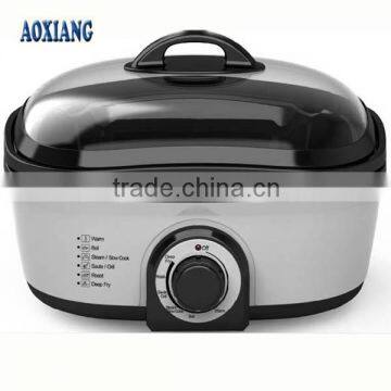 Multi-functional Cooker Fryer Slow Cooker