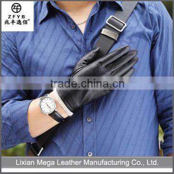 2016 newest hot selling Men'S Genuine Leather Gloves