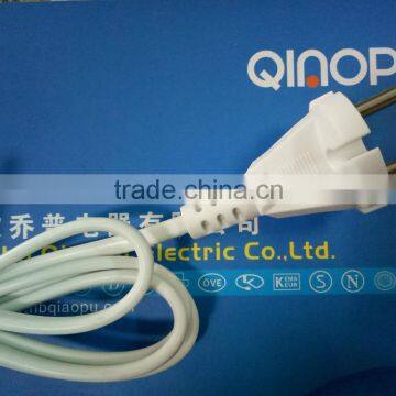 europe vde 2 pin power cord