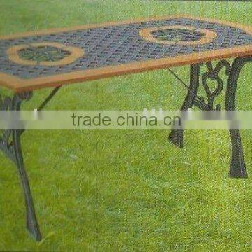 cast iron table / outdoor table /garden table