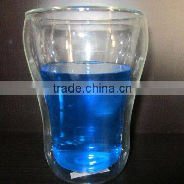 double wall silicate glass cups