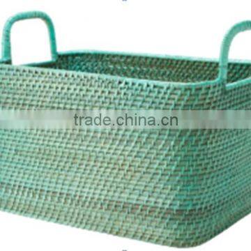 Eco Friendly Rattan Laundry Basket, Rattan Storage Basket photo-2
